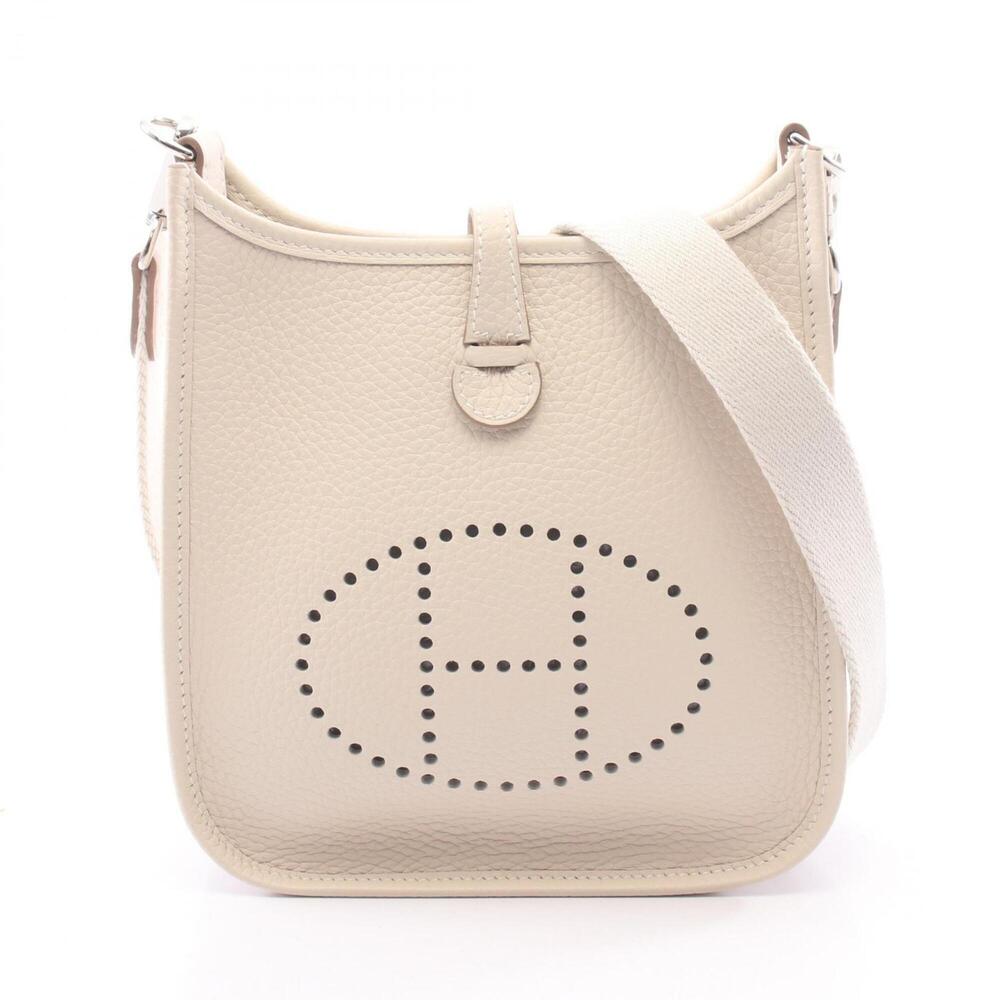 Hermes Evelyne TPM Amazon Shoulder Bag Handbag Leather Taurillon Clemence Wom...